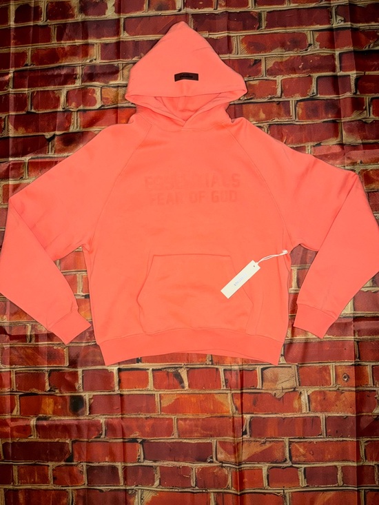 Fear of God Sweaters - 100% Authentic Fear of God coral pullover hoodie XS oversized